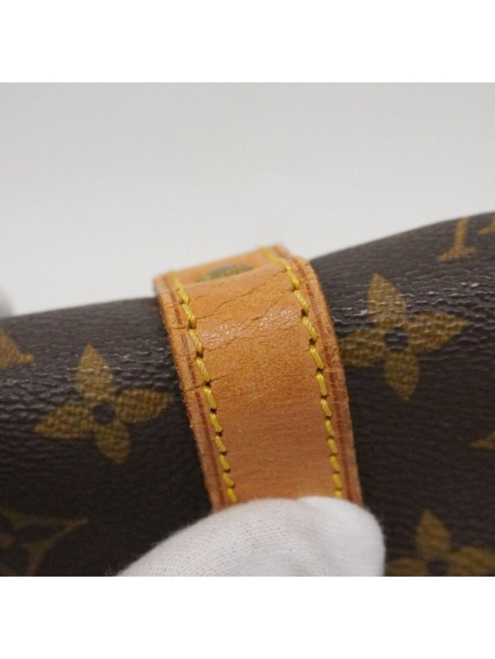 Louis Vuitton Shoulder Bag Monogram Saumur 30 Brown - Picture 9 of 10